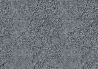 Seamless grey battered and chewed up decorative vintage paper texture as background. Modern digital...
