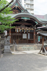 Worship at Takamu Shrine in Chikusa Ward, Nagoya City, Aichi Prefecture...