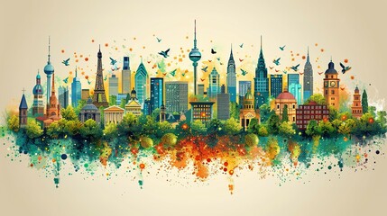 Flat Design Extravaganza for World Fair Trade Day