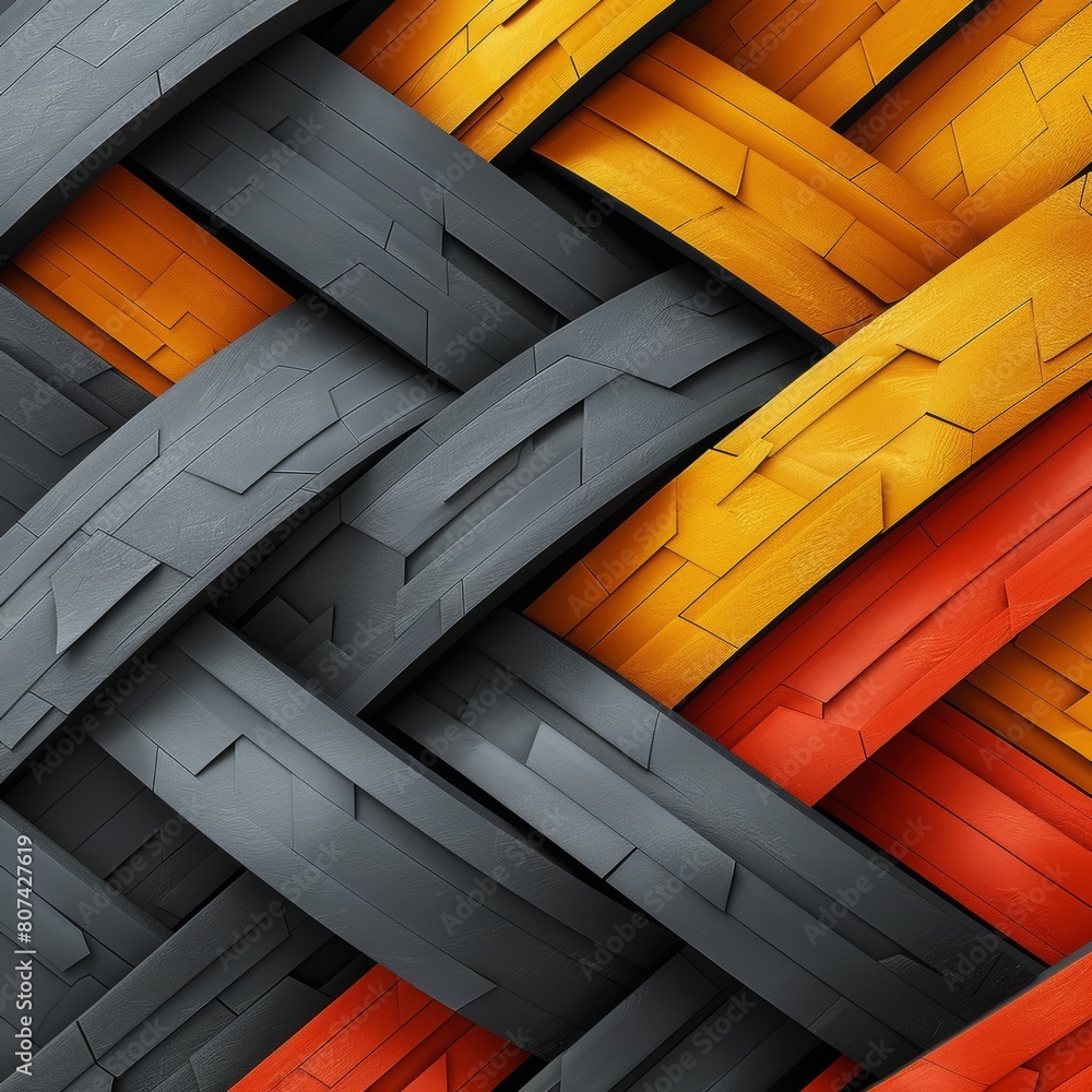 Poster colorful layers abstract in modern art hipster background, colorful geometric shape layer with blank