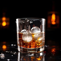 whiskey on the rocks