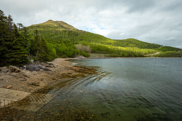 Mountain by the bay