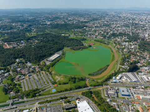 Drone - Parque Barigui em Curitiba