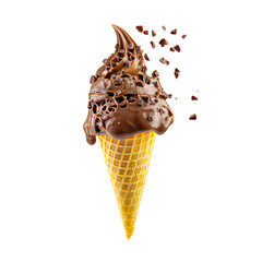 Transparent Ice Cream Cone Graphics