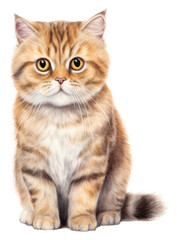 Fototapeta premium PNG Mammal animal kitten pet.