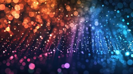 Obraz premium light. Golden Holiday New Year Abstract Background , Glitter With Twinkling Stars and sparks.