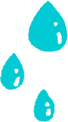 물방울 일러스트 손그림 그림 그래픽 요소 illustration graphic art  