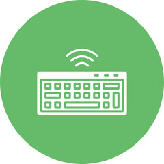 Wireless Keyboard Icon