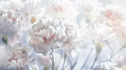 Obraz premium Mother's Day, Happy Mother's Day, Carnations, Mother's Day, Carnations, Happy Mother's Day,