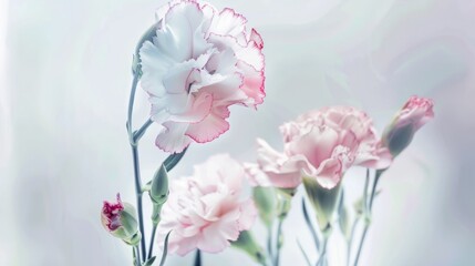 Mother's Day, Carnations, Happy Mother's Day,