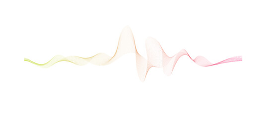 ave lines smooth flowing dynamic isolated on white background. Technology, digital, communication, science, music concept vector background illustration