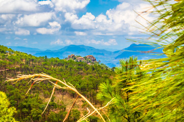 Mountains in the Sierra de Nanchititla in Tejupilco state of Mexico