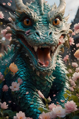 Fototapeta premium Mythical Dragon