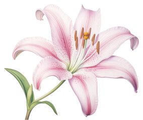 PNG Blossom flower plant lily.