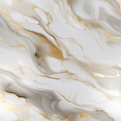 White Marble with Gilded Hues