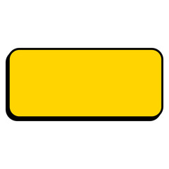 Rectangular text box with shadow and outline