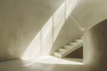 Captivating Interplay of Light Shadow and Minimalist Architectural Design