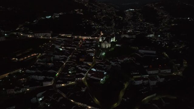 Discover the beauty of the iconic Nossa Senhora do Carmo Church in Ouro Preto, Minas Gerais, Brazil. Marvel at its unique architecture in an exciting drone flyover captured with the DJI Mavic 3. Explo