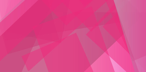 Obraz premium Pink geometric pattern in a square. Creative illustration for poster, web, landing, page, cover. vector abstract background design. The illustration design Colorful polygon.