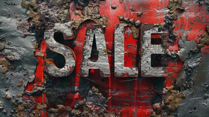 Carbon Sale concept art poster.