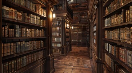 Fototapeta premium Superb office space in cartoon style