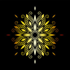 mandala art for design vintage decoration,book cover,motif,Ethnic design,ornament,background