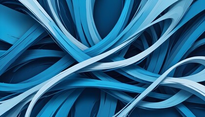 Clear Plain Shiny Warm Soft Vintage Bokeh Cloudy Wave Like Geometric Blue Background or Texture