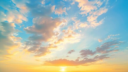 Fototapeta premium beautiful colorful sky generative ai