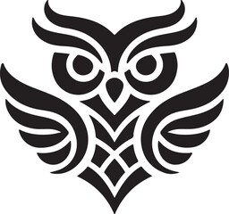 owl with wings
