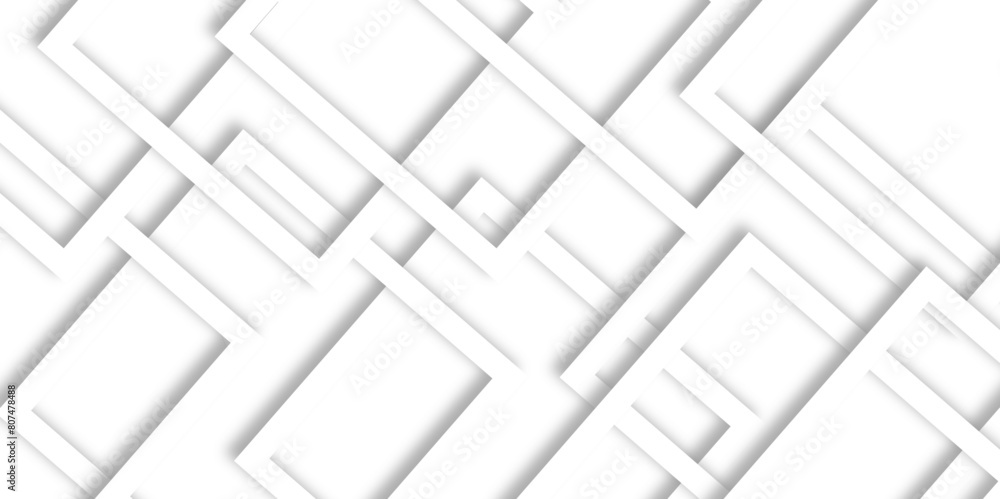 Poster vector seamless geometric pattern with squares. simple design for wrapping. white color technology c