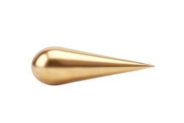 Golden Teardrop: A minimalist, elegant, and modern gold teardrop, perfect for adding a touch of sophistication and luxury to your designs.  