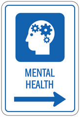 Mental health sign