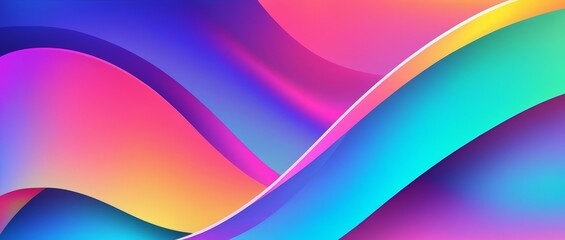 Modern Trendy Abstract Colorful Background