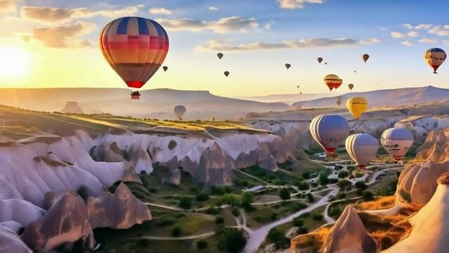 hot air balloon