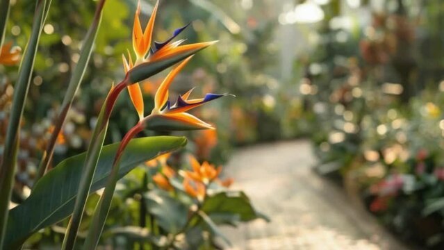 orange flower in garden