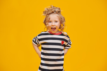 glamorous child fashionista