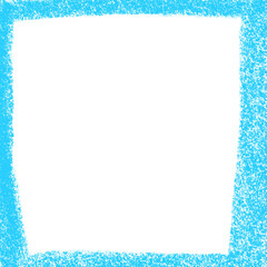Obraz premium transparent blue frame sketch Png