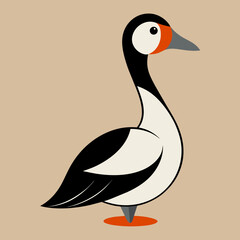 a goose  logo icons vector illustration
