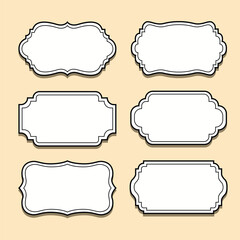 Vintage Frame Vector Illustration