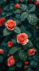Floral Rose Petals in Close-Up Photograph