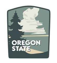 Oregon State with beautiful natural views
