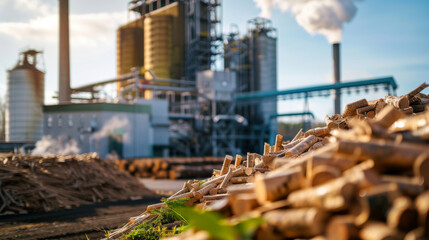 Biomass energy utilizes organic materials such as wood