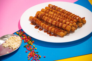 snack fritter churro