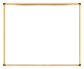 PNG Golden neon frame backgrounds