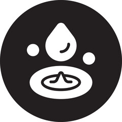 water glyph icon