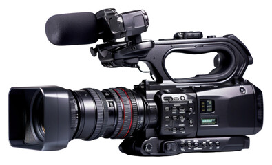 PNG Video camera white background photographing electronics.