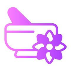 herbal gradient icon