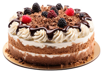 PNG Cake dessert cream berry.