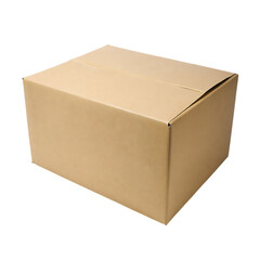 Brown paper box for food package carton