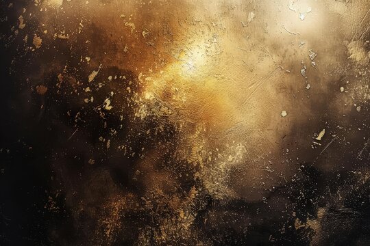 Classic vintage gold backgrounds shimmer with elegance and luxury, perfect for an upscale look, sharpen background texture with copy space